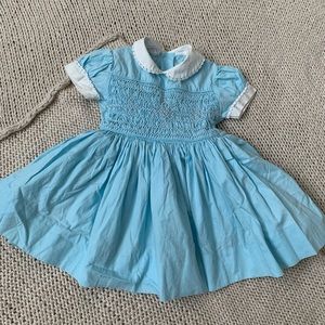 Vintage Blue puff dress